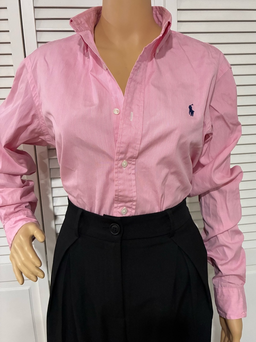 Polo by Ralph Lauren Men's Pink Button-Down Oxford Shirt